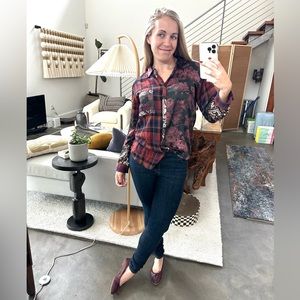 Johnny Was Button up blouse - size small